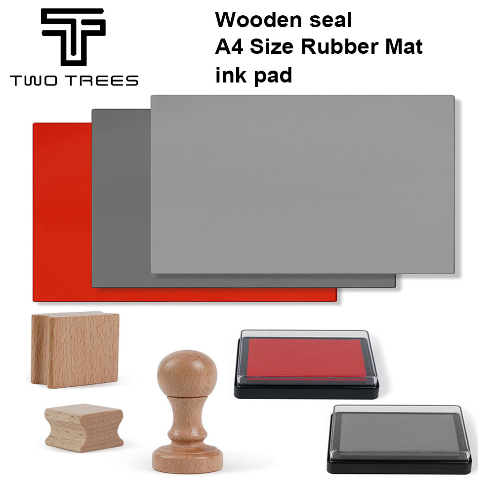 Laser Marking Machine - TwoTrees lazer gravür kauçuk damga ahşap
