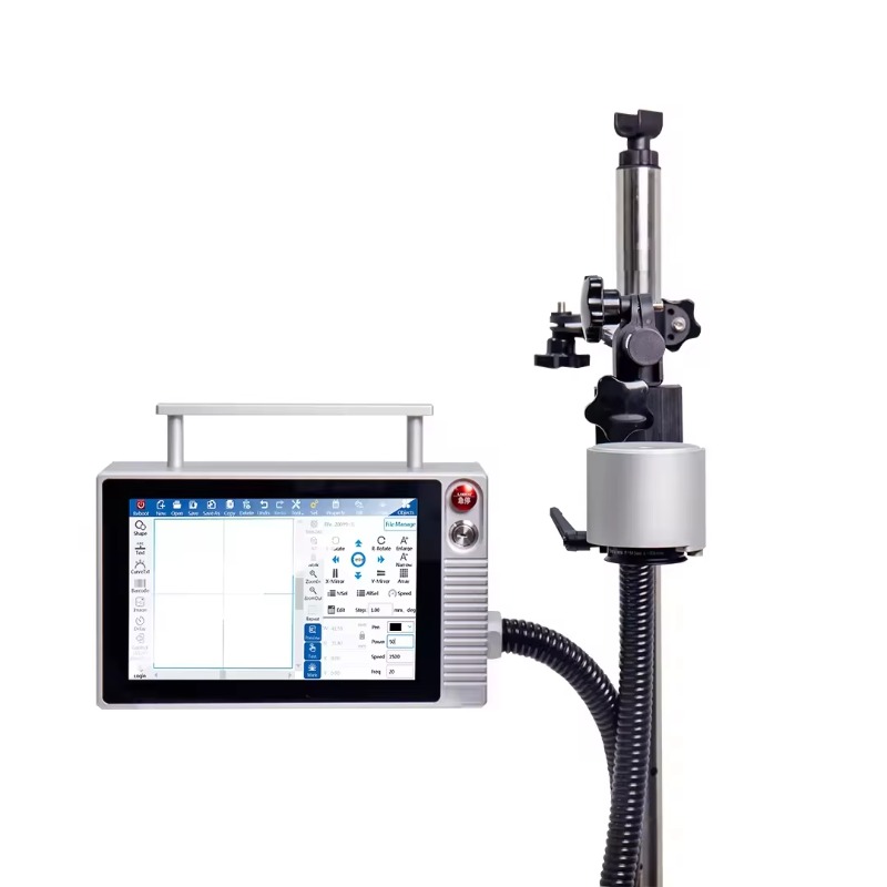 18W Hava Soğutmalı Veri Matris - Laser Marking Machine incelemesi ve fiyatı
